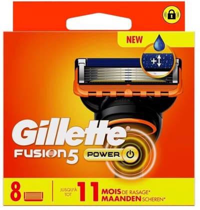 Gillette - Fusion 5 - Scheerapparaat - Power - Precisie Trimmer - Comfort Guard met Microribbels