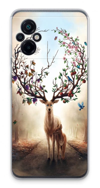 Case Company® - Hoesje geschikt voor Xiaomi Poco M5 hoesje - Seasons Change - Soft Cover Telefoonhoesje - Bescherming aan alle Kanten en Schermrand