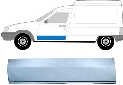 Deur reparatiepaneel voor Citroen C15 1984-2005 / Links