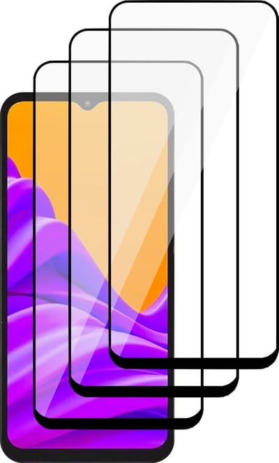 Screenprotector geschikt voor Samsung Galaxy Xcover Pro 2 - Gehard Glas Beschermglas Tempered Glass Volledig Dekkende Screen Protector - 3 Stuks