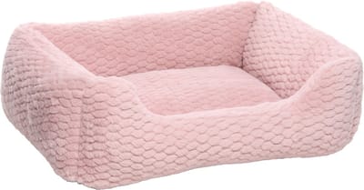 Hondenkussen – Hondenmand – Naya Rechthoekig Roze Mand 65x50x20cm – zacht – comfortabel – knus