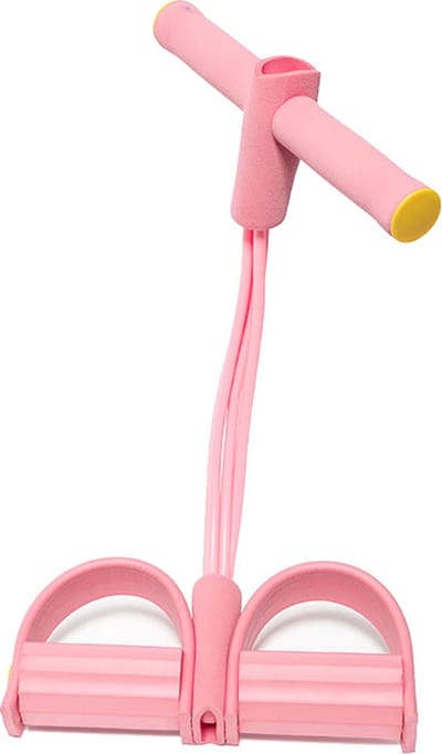 IBBO® - Elastische Buikspiertrainers - Ab Trainer - Ab Roller - Ab Wheel - Buikspierwiel - Buikspieren - Total Abs - Roze