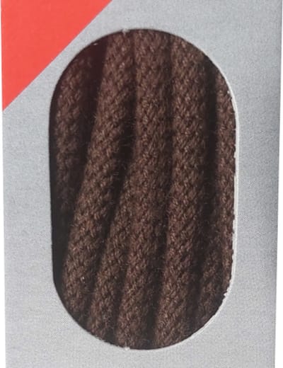 Bob Veter - Donker Bruin - Sport Rond - Koord Veters - Lengte 90 cm - Dikte 3 mm - Schoenveter