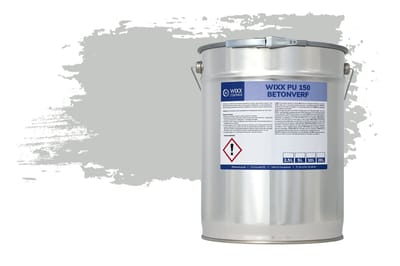 Wixx PU 150 Betonverf - 2.5L - RAL 7035 | Lichtgrijs