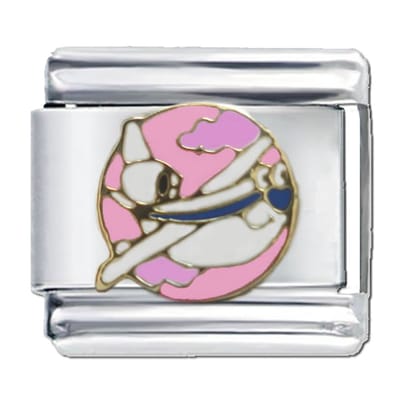 Schakel - Bedel - Charm - Vliegtuig - 9mm - Geschikt voor Italiaanse Schakelarmband