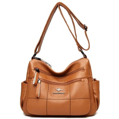 Sac à main en cuir véritable de marque pour femmes, sacs à main de luxe, sacs à bandoulière de styliste, sacoches étanches, 2021 jaune