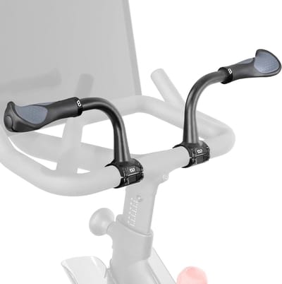 Fietsstuur Verlengstukken - Stuur Accessoires - Comfortabel Fietsen - Verstelbare Grip Positie - 26-39mm Clamp - Mat Zwart