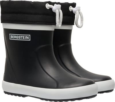 Bergstein Classic Thermo Unisex Junior Regenlaarzen - Black