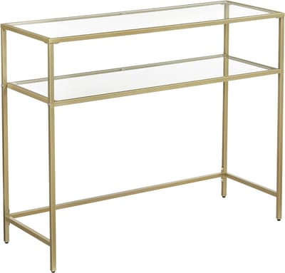 FurnStar - Dressior - Console tafel - Sidetable - 100x35x80cm – Gold