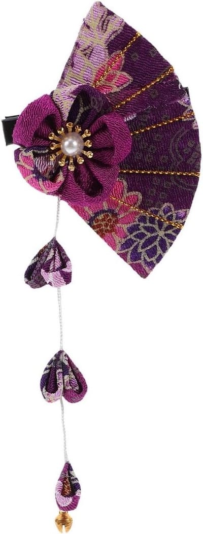 Haarspeld Japanse Bloem - Retro Hoofdtooi - Haarsieraad Dames - Lichtgewicht Haarclip - Duurzaam Ontwerp - Elegant en Comfortabel