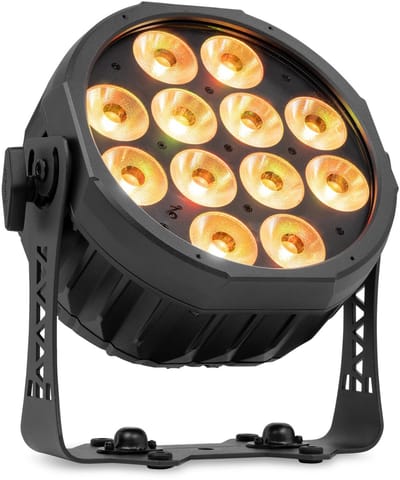 BeamZ Pro WXB1220 outdoor LED PAR - Met ingebouwde accu - 12x 20W RGBALC LED’s - IP65