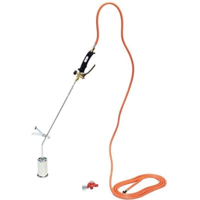 Rothenberger Dakbrander O57mm - Onkruidbrander RoMaxi - incl drukregelaar en gasslang
