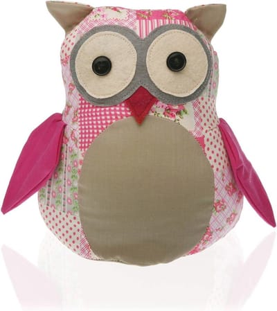 Eenvoudige en Grappige Uil Deurstopper - Kleine Decoratieve Deurstopper
