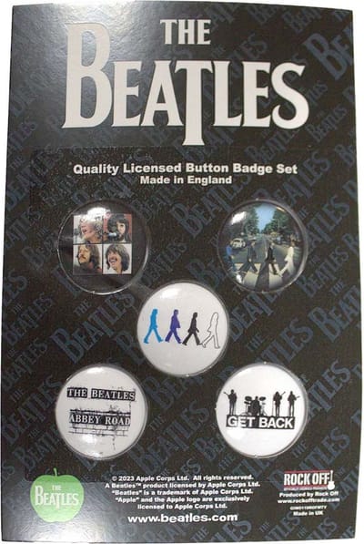 The Beatles - 1969-1970 Badge/button - Set van 5 - Multicolours