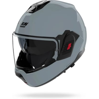 Nolan N120-1 Classico 303 Grijs Glossy Systeemhelm - Helm