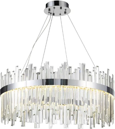 Toolight App1516-Cp60 Hanglamp Chroom 60X60X60Cm
