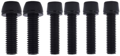 Handlebarschroeven Set M5*20mm en M6*20mm voor Fietsen, Geschikt voor Mountainbikes en Racefietsen, Zwart