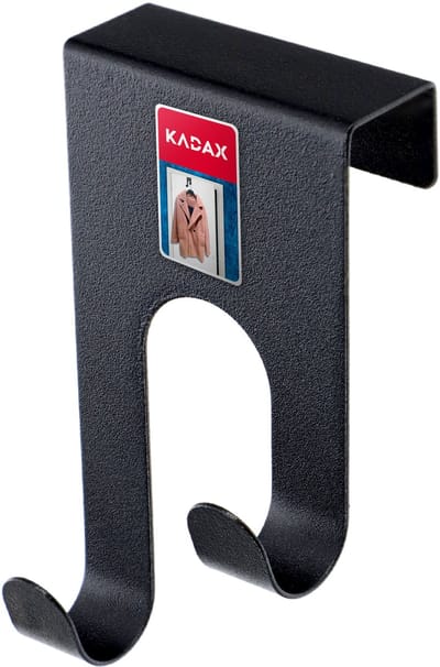 KADAX Deur-/kast haak NIKO – Zwart