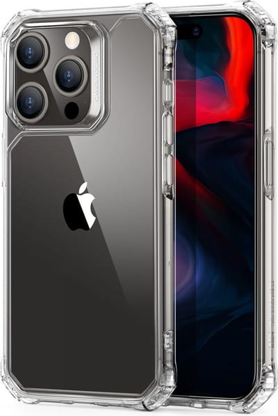 ESR Air Armor Back Cover Hoesje Transparant Geschikt voor Apple iPhone 15 Pro