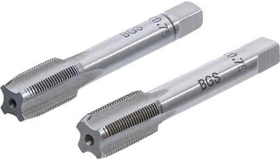 BGS Draadsnijtap - voor- en nasnijder - M11 x 0,75 - 2 delig