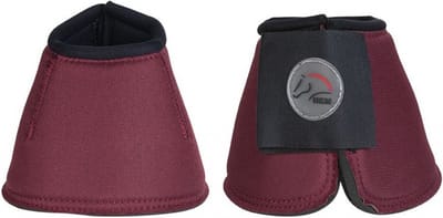 HKM springschoen Solid - wijnrood - pony