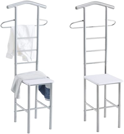 Kledingrek JIVO, set van 2 - wit