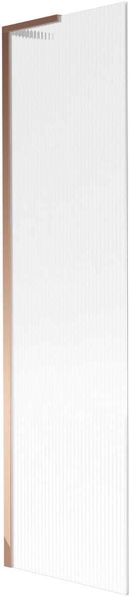 Mexen Next L badwand 1-delig 50 x 150 , strepen, roze goud - 895-050-000-03-09-60