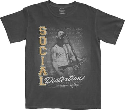 Social Distortion - Athletics Heren T-shirt - S - Zwart