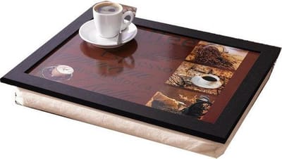 Laptray dienblad thema koffie