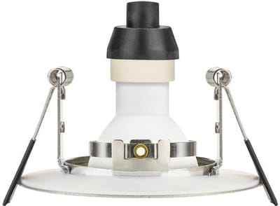 OutledTL | Dimbare IP65 LED inbouwspot - Baris- RVS - Brandwerend