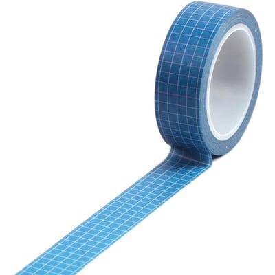 10M Zwart-wit Raster Washi Tape Japans Papier DIY Planner Masking Tape Plakband Stickers Decoratieve Briefpapier Tapes