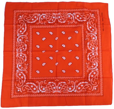 Zakdoek - Bandana - Oranje - 54 x 54 Cm - Een Stuk - EK WK Voetbal