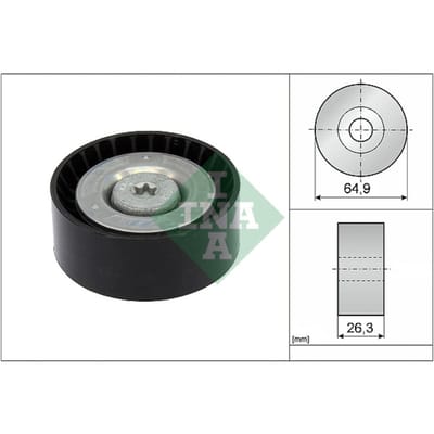 Schaeffler Ina Rondsel/geleiderpoelie, V-riem INA 532 0905 10
