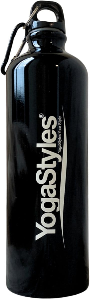 YogaStyles EKO-bottle Zwart 700ML - Drinkfles