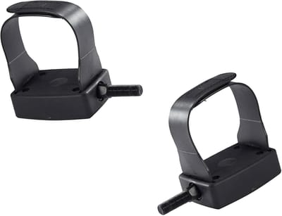 Fiets Pedalen - Hometrainer Pedalen - Binnen Fietsen - Verstelbare Riem - 9/16" 1/2" - Zwart