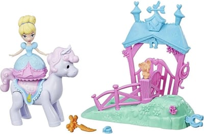 Disney Magical Movers - Koppelpaard - Poppenkast - Kop opendraaien