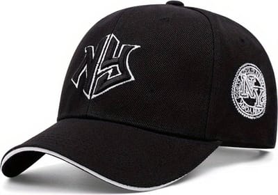 Bovista Pet - Baseball Cap - Sportpet - Sport - Unisex - Verstelbaar - Zwart en Wit