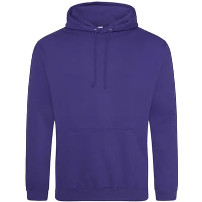 Just Hoods College Hoodie JH001 - ULTRA VIOLET - L