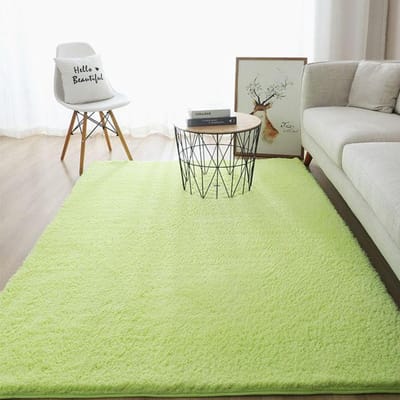 Moderne dikke pluizige tapijt woonkamer salontafel slaapkamer Tatami antislip absorberende witte vloermat badkamer entree deurmatten 40x60cm 15x23inch beige
