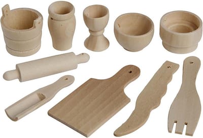 Keukengerei, L: 40-60 mm, 50 stuk/ 1 doos