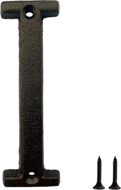 Huisnummer Metaal - Adresnummer Deur - Huis Verfraaien - Eenvoudig te Installeren - 155 cm Hoog - Zwart