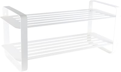 Gorillz Unify - Schoenenbank - Met opbergruimte - Schoenenrek - Schoenenkast - 8 Paar - 80 cm Opbergrek - Wit