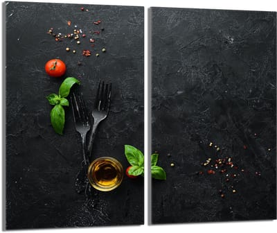 TMK ArtDeko - Snijplank - Glas - 30x52 cm - Antislip - Gehard Glas