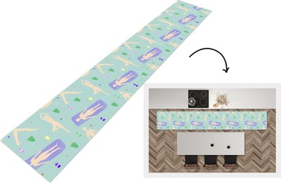 Keukenloper - Loper keuken - Yoga - Patronen - Zen - 300x50 cm - Keukenloper vinyl
