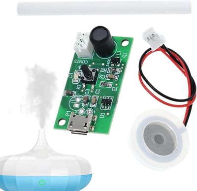 Luchtbevochtiger Module - Verdamper Onderdeel - DIY Projecten - Antioxiderende Zilverlaag - 3.5x1.9cm Circuit