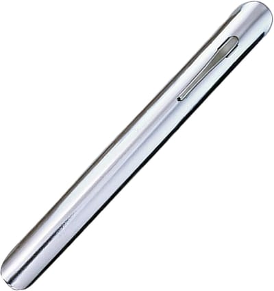 Tafelkruimel veger - Kruimelverzamelaar - Snel reinigen - Draagbaar en lichtgewicht - 15 cm lengte - Zilver