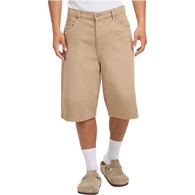 Urban Classics - 90's Heavy Denim Korte broek - Taille, 32 inch - Beige