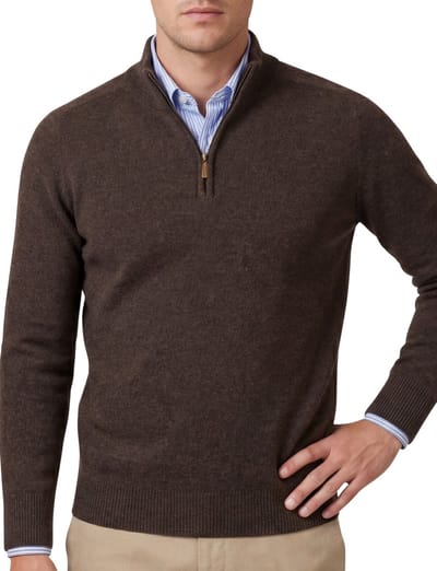 William Lockie trui bruin
