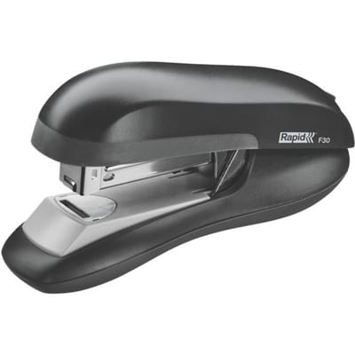 Rapid Fashion Flat Clinch Half-strip Bureau Nietmachine F30 - Niet tot 30 vel - Zwart
