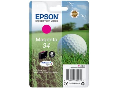 Epson Inktcartridge 34 Origineel Magenta C 13 T 34634010